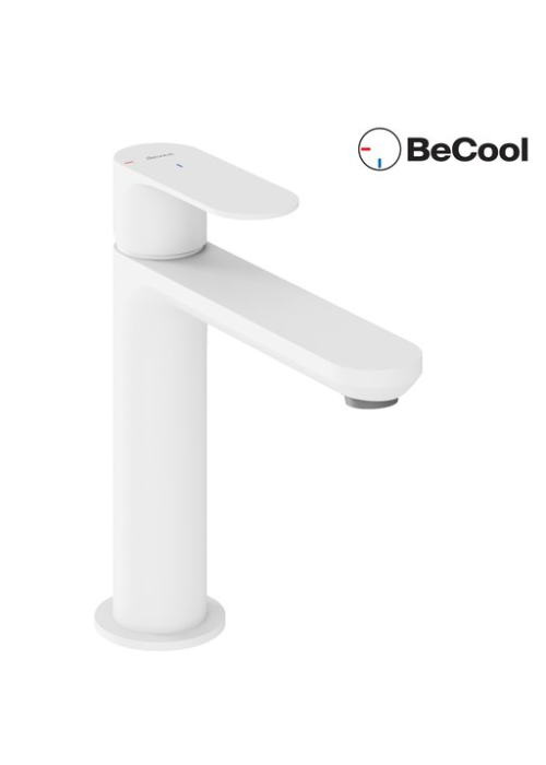 Смеситель для умывальника Ravak  Eleganta  BeCool 170 мм, White Velvet X070410