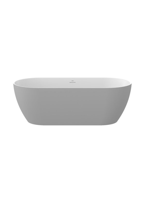 Ванна акрилова Ravak FREEDOM O TEC 170x77 см Сіра / Біла CD31500000