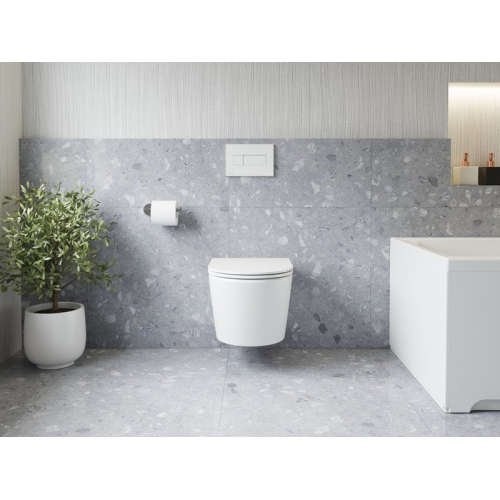 Підвісний унітаз Ravak WC Life RimOff, білий, X01951