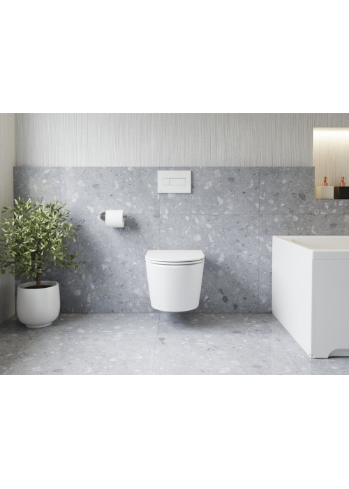 Підвісний унітаз Ravak WC Life RimOff, білий, X01951