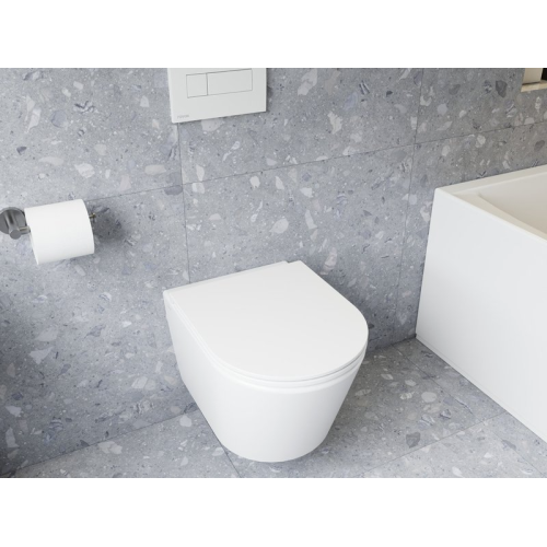 Підвісний унітаз Ravak WC Life RimOff, білий, X01951