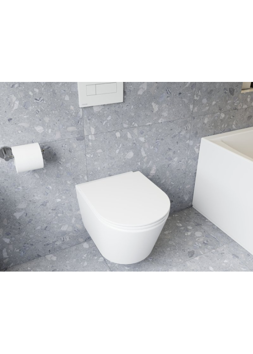 Підвісний унітаз Ravak WC Life RimOff, білий, X01951