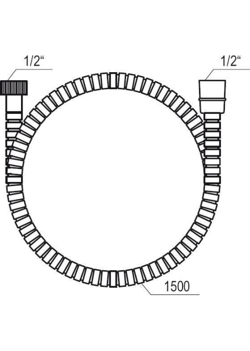 Душовий шланг Ravak 150 см 911.00, X07P006