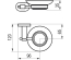 Тримач з мильницею (скло) Ravak CR 200, X07P187