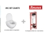 Комплект: Інсталяція Ravak SMART ECO + Унітаз підвісний Ravak ZANTE RimOff GPX2240105+GPX2240040