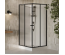 Душовий бокс квадратний Ravak X-Point Slim BOXSRV2 90x90 Transparent, алюміній, безпечне скло, X82277311Z1F