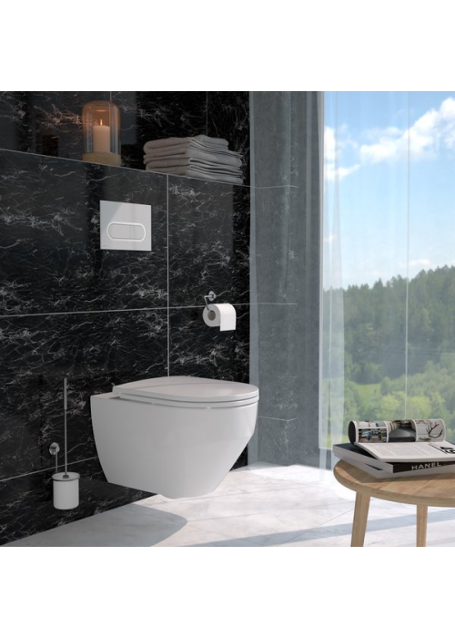 Унітаз підвісний Ravak з сидінням WC ZANTE RimOff GPX2240040