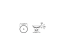 Умивальник Roca Bol Black matt 425мм A32787M080
