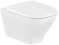 Підвісний унітаз Roca Airos Vortex із сидінням soft-close A34HC10000