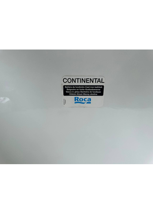 Ванна прямокутна чавунна ROCA CONTINENTAL 150x70см  (A21291300R) (Знижений в ціні товар)