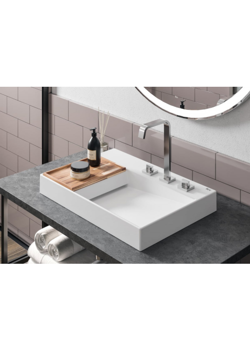 Умивальник керамічний Roca Horizon View 600x420 A32727400B