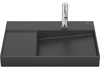 Умивальник керамічний Roca Horizon 600x420 мм Black A32727408B