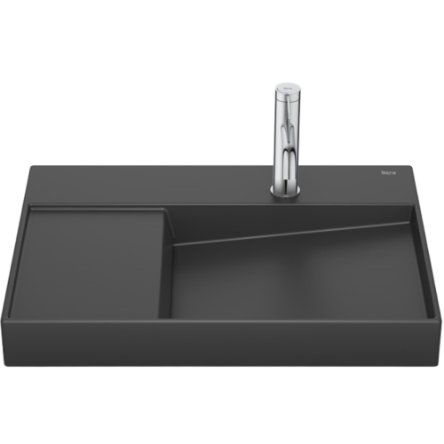 Умивальник керамічний Roca Horizon 600x420 мм Black A32727408B