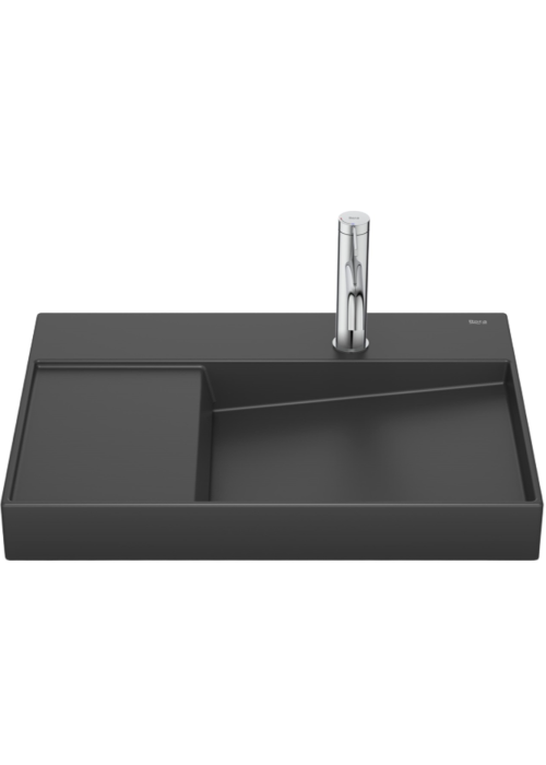 Умивальник керамічний Roca Horizon 600x420 мм Black A32727408B