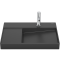 Умивальник керамічний Roca Horizon 600x420 мм Black A32727408B