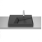 Умивальник керамічний Roca Horizon 600x420 мм Black matt A32727608B