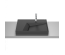 Умивальник керамічний Roca Horizon 600x420 мм Black matt A32727608B