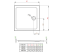 Душевой поддон RADAWAY Doros C, 100x100, SDRC1010-01