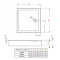 Душевой поддон RADAWAY Doros C Compact, 100x100, SDRC1010-05