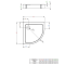 Душевой поддон RADAWAY Doros A Compact, 90x90, SDRA9090-05