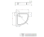 Душевой поддон RADAWAY Doros A Compact, 90x90, SDRA9090-05