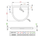 Душовий піддон RADAWAY Delos P, 100x90, 4Z19035-03N