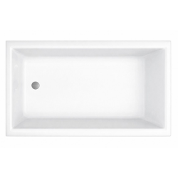 Ванна акрилова прямокутна Radaway Linda 100x70 з ніжками + сифон WA1-63-100x070S