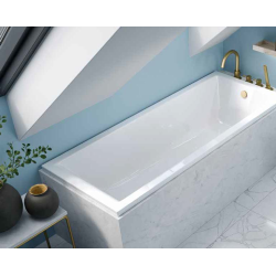 Ванна акрилова прямокутна Radaway Linda 160х70 з ніжками + сифон WA1-63-160x070S