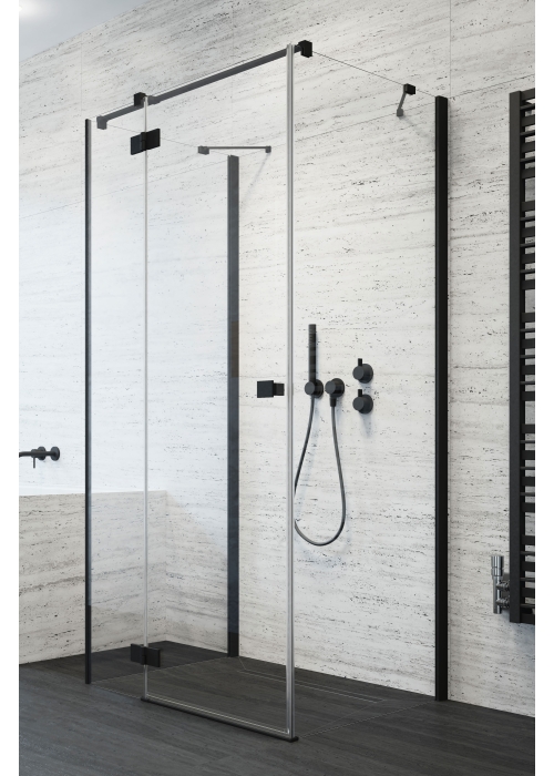 Душова кабіна RADAWAY Essenza New Black KDJ+S (80/80) 385021-54-01L + 384051-54-01