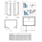 Душові двері RADAWAY Fuenta New DWJS 120, 384031-01-01R + 384090-01-01