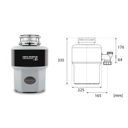 Подрібнювач харчових відходів STATUS Disposers Premium 400