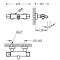 Термостатичний змішувач для ванни Tresmosatic Alplus, 181174