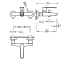 Смеситель для ванны с гарнитуром TRES Flat-Tres, 20417001