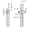Комплект гігієнічного душу TRES Lex-tres, 181223