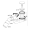 Сифон для душевого поддона VIEGA, с отводом 45 градусов