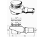 Сифон для душового піддону VIEGA TEMPOPLEX Plus, з шарнірним з'єднанням