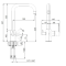 Змішувач для кухні Adell Lento 15494421 з можливістю підключення до фільтру