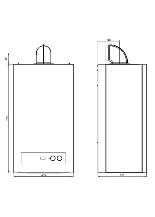 Котел газовий Airfel DigiFEL DUO 24 кВт (AIRFELDIGIFELDUO242018)