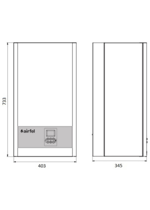 Котел газовий Airfel DigiFEL Premix 24 кВт (AIRFELDIGIFELPREMIX24)