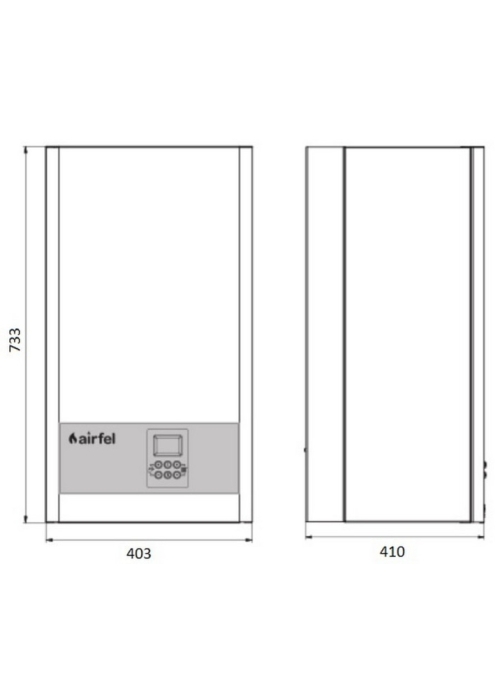 Котел газовий Airfel DigiFEL Premix 30 кВт (AIRFELDIGIFELPREMIX30)