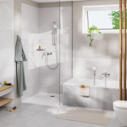 Одноважільний змішувач для душу Grohe Cubeo 1018240000