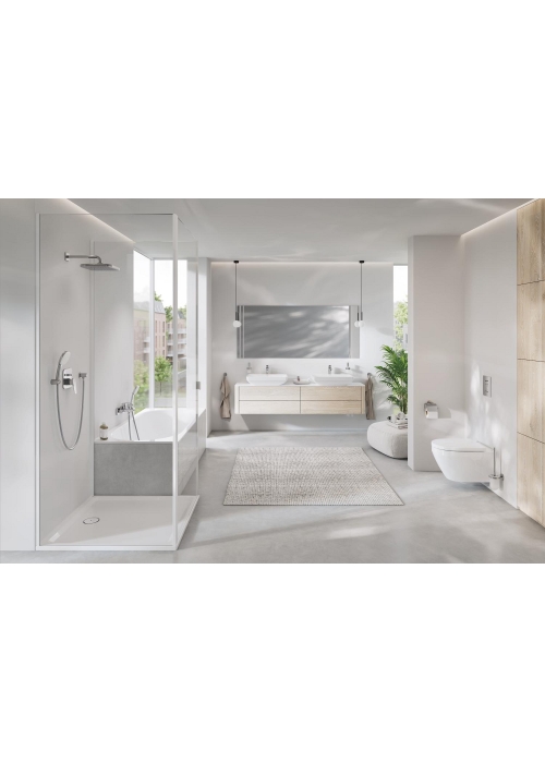 Однорычажный смеситель для биде Grohe Cubeo S-размера 1018100000