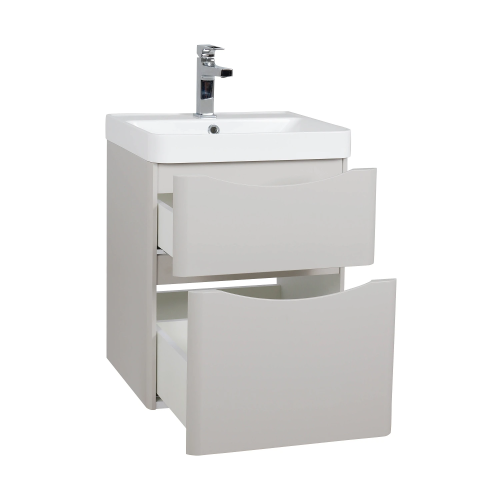 Тумба консольна AQUA RODOS Америна 50 см з умивальником "Deep", АР000134988 (Кашемір)