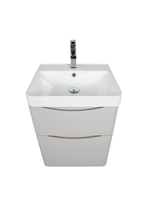 Тумба консольна AQUA RODOS Америна 50 см з умивальником "Deep", АР000134988 (Кашемір)
