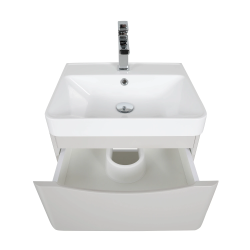 Тумба консольна AQUA RODOS Америна 50 см з умивальником "Deep", АР000134988 (Кашемір)