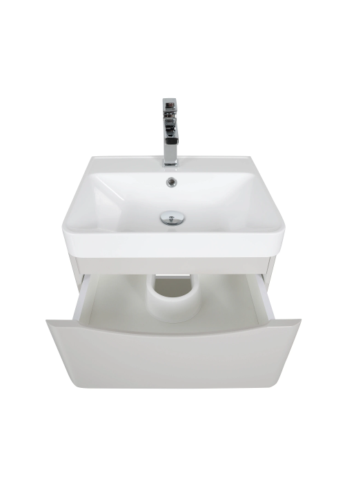 Тумба консольна AQUA RODOS Америна 50 см з умивальником "Deep", АР000134988 (Кашемір)