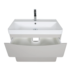 Тумба консольна AQUA RODOS Америна 75 см з умивальником "Deep", АР000134992 (Кашемір)