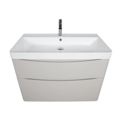 Тумба консольна AQUA RODOS Америна 90 см з умивальником "Deep", АР000134994 (Кашемір)