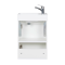 Тумба консольна AQUA RODOS Fabio 40 см з умивальником "MINI", АР000127303 (Білий матовий)