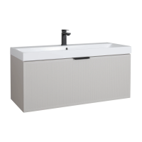 Тумба консольна AQUA RODOS Fabio 100 см з умивальником "Fabio", АР000134975 (Кашемір)